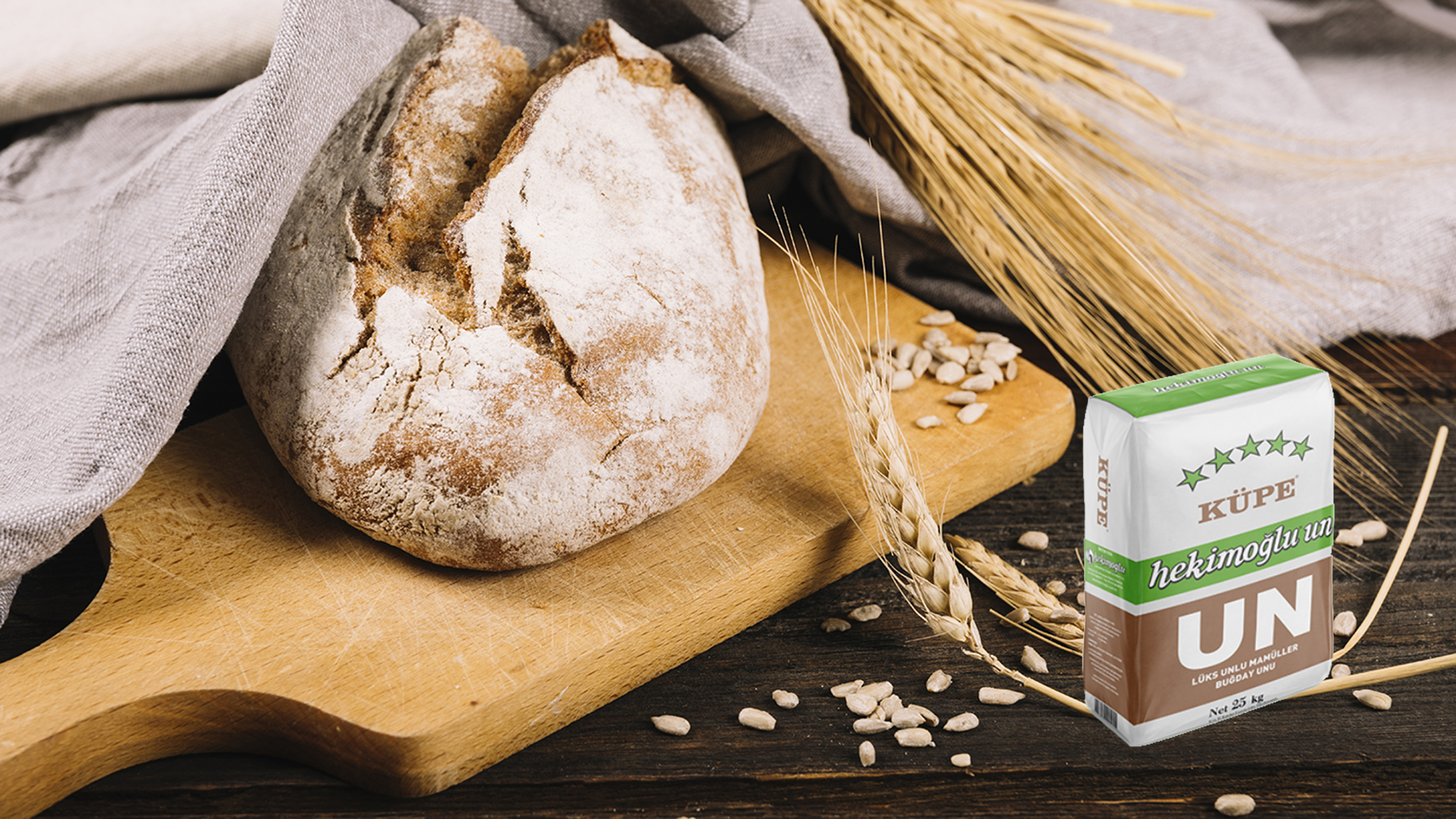 Geleneksel Tatları Hekimoğlu Un’un Küpe Ekmeklik Özel Amaçlı Lüks Unlu Mamuller Buğday Unu ile Keşfedin